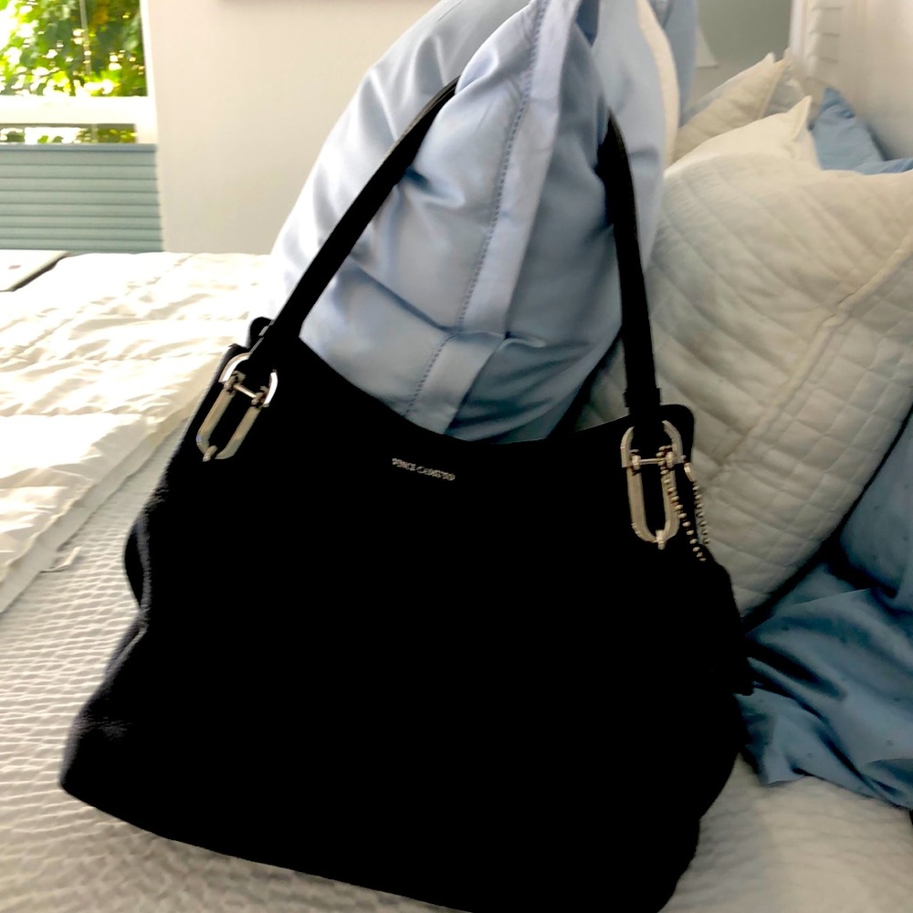 Vince Camuto   black hand bag. Used once